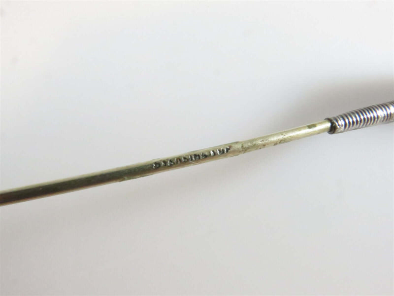 Antique Extra Long 8 5/8" Golf Driver Golfer Swing Sterling Silver Hat Pin - Just Stuff I Sell