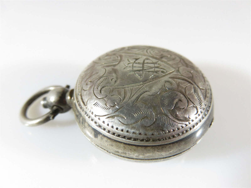 Antique Sterling Silver English Sovereign Case 1906 Joseph Gloster - Just Stuff I Sell