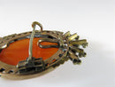 Women's Gold Filled Victorian Era Cameo Pendant, Brooch, Pendant Watch Brooch - Just Stuff I Sell