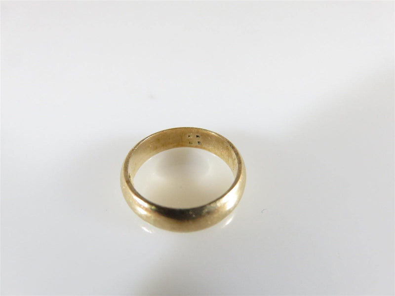 Tiny Antique 10K Gold Children's Ring Approx Size 1/2 Tapered 3.13mm Band - Just Stuff I Sell