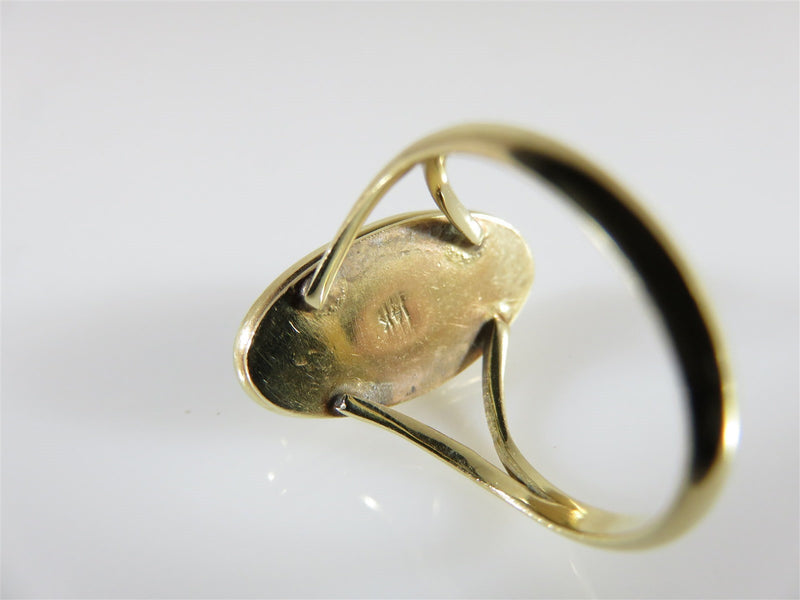 Navajo 14K Gold Fancy Inlaid Ring & Earring Set Ervin Hoskie Earrings For Repair - Just Stuff I Sell