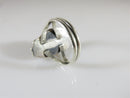 Spiny Oyster Sterling Silver Ring Navajo Hand Worked Ring Size 8.25 - Just Stuff I Sell