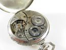 1927 Ball Watch Co 19J 12S 14K White Gold Filled Case Fancy Dial Pocket Watch - Just Stuff I Sell