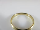 14K Solid Gold Wedding Band Men's Size 10.5 3.9grams 3.0mm x 1.76mm - Just Stuff I Sell