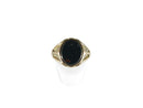 Circa 1884 9K Bloodstone Men's Solitaire Ring Size 9.75 CG&S London K — Men's Jewelry • Gold — front view