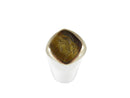 Unique Antique 10K Roman Soldier Intaglio Men's Ring Carved Tiger Eye Pinky Ring — Men's Jewelry • 10K, Gold — front view