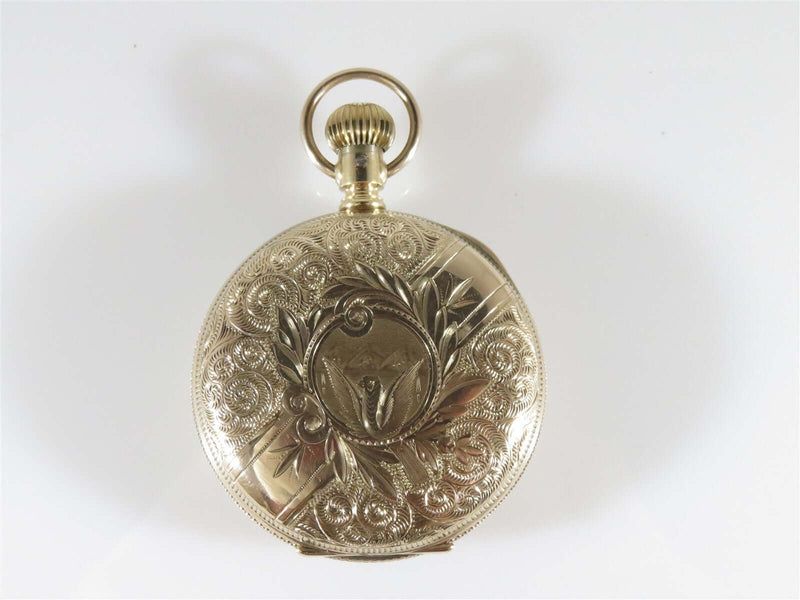 18s 8K Solid Gold Watch Case A.M.B. & Bro 1891 Elgin 18s Pocket Watch 11J - Just Stuff I Sell