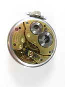 Waltham Model 1908 Traveler 7J 16S Pocket Watch Running Stainless Defiance Case - Just Stuff I Sell