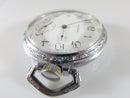 Waltham Model 1908 Traveler 7J 16S Pocket Watch Running Stainless Defiance Case - Just Stuff I Sell