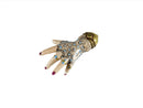 Vintage Victorian Hand Style Lomoges France Rochard Hand Trinket Box — The Eclectic — front view