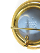 Van Dell Wedgewood Cherub X-77 Made in England 1 5/16 Brooch Pendant - Just Stuff I Sell