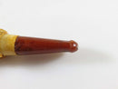 Fancy Antique Yellow & Amber Colored Cigar Holder Cheroot Holder Cigar Tip Meershaum Style - Just Stuff I Sell