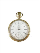 Model 1883 P.S. Bartlett 17J 18S Waltham Pocket Watch J Boss Fancy 15 Yr Case - Just Stuff I Sell