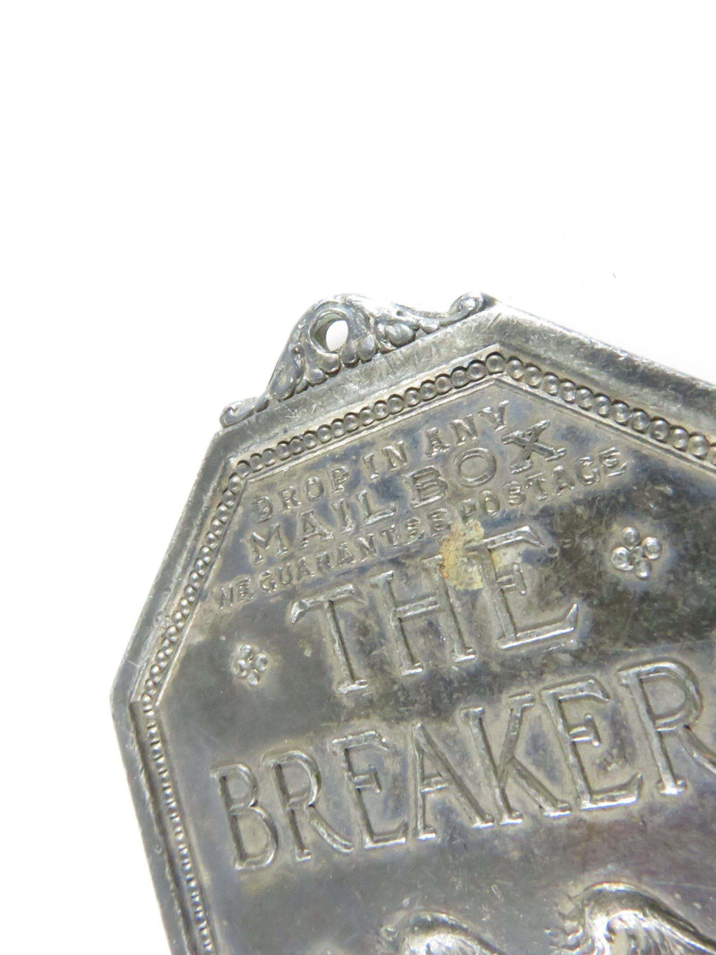 1926 The Breakers Palm Beach Florida Drop in Mailbox Key Chain Fob Super Rare - Just Stuff I Sell
