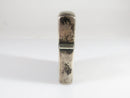Circa 1950's Sterling Silver Flip top Case Floral Etched Pattern Lighter Case - Just Stuff I Sell