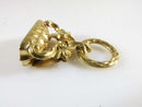 Antique Victorian Gold Filled Pierced Pocket Watch Fob Charm Monogramed - Just Stuff I Sell