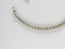 10 3/4" Sterling Silver Curb Link Heavy Duty Pocket Watch Chain with Fob Chain - Just Stuff I Sell