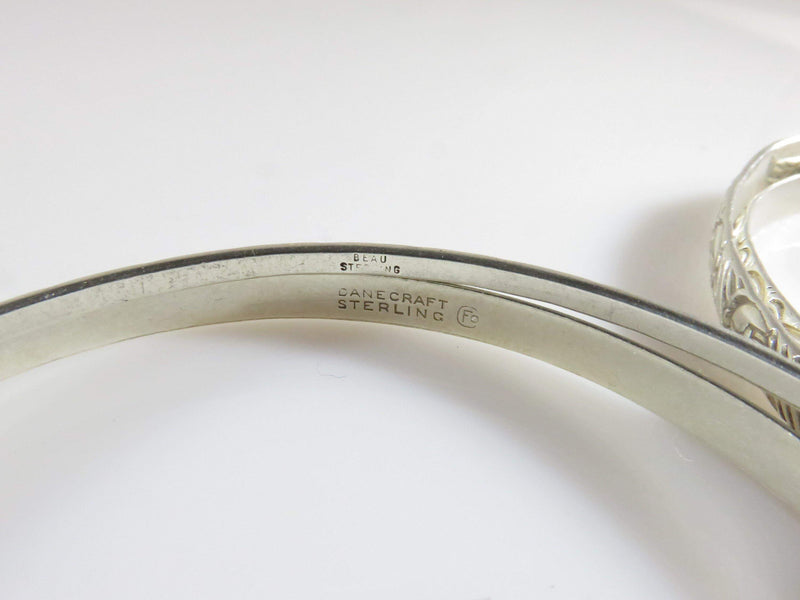 Beau, Danecraft Sterling Silver Bangle Collection of 4 Sterling Bangles - Just Stuff I Sell