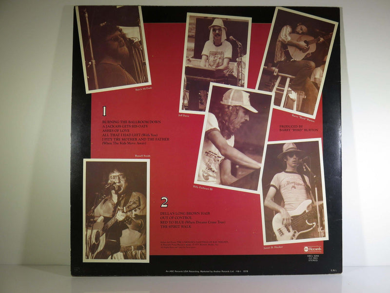 1978 Burning The Ballroom Down Amazing Rhythm Aces ABCL-5244 ABC Records Rock