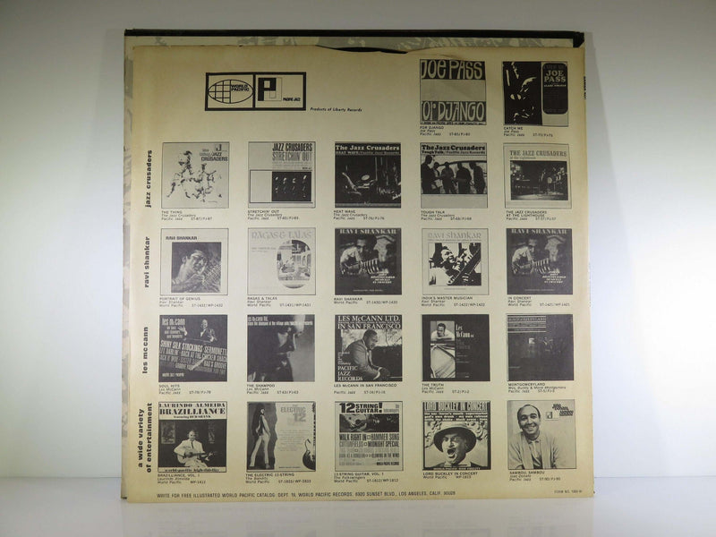 1967 Walter Wanderley Samba So! World Pacific WP-1856 Jazz/Latin Mono Version