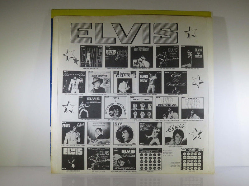 1973 Elvis Presley - Elvis Double LP RCA DPL2-0056(e) Dynaflex Pop Rock LP