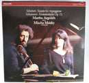 Argerich, Maisky violoncello Philips 412230-1 Schubert, Schumann — Music:Records — front view