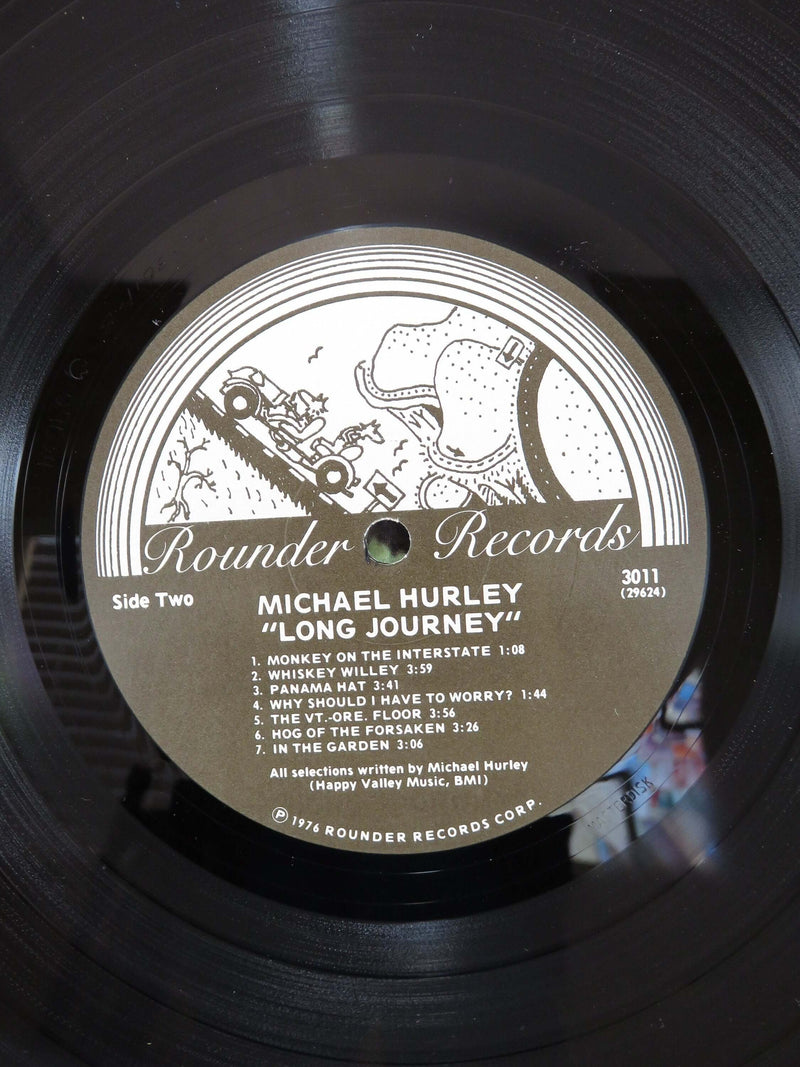 1976 Michael Hurley Long Journey Rounder Records 3011 1st Pressing