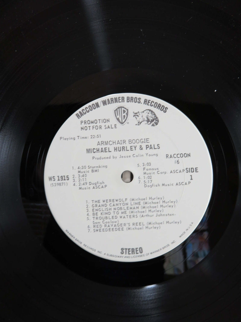 1971 Michael Hurley & Pals Armchair Boogie WS1915 Raccoon