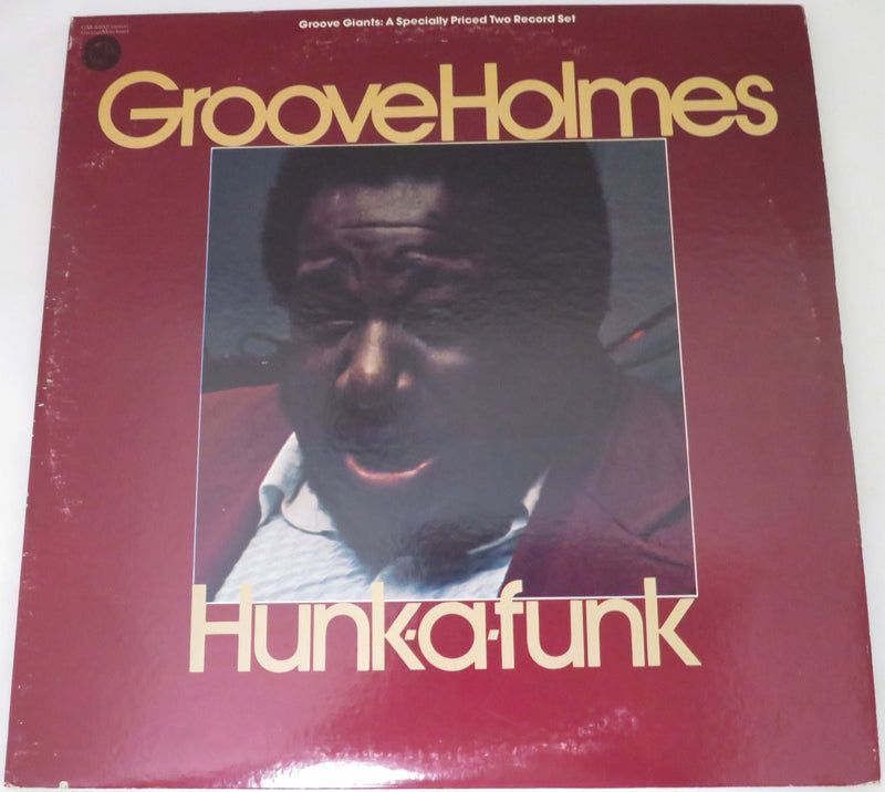 Hunk A Funk Richard "Groove" Holmes GM-4402 Double LP 1975 Groove Merchant