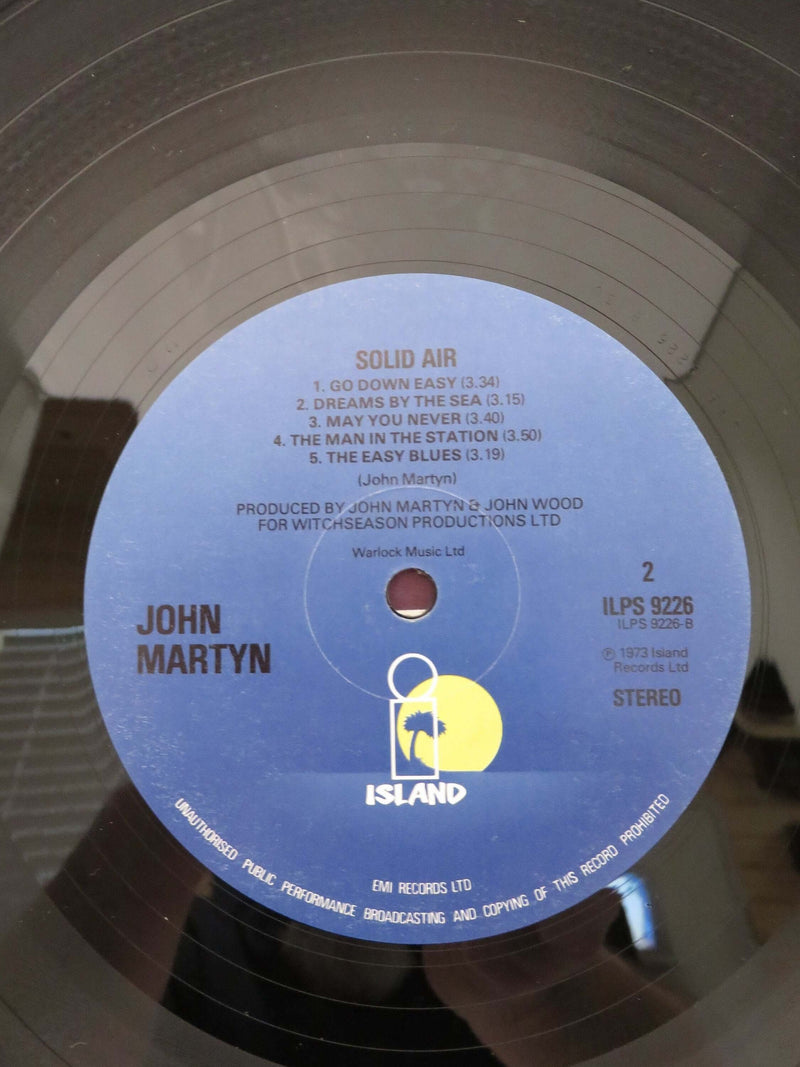 1977 John Martyn Solid Air Island Records ILPS 9226 Day Night Label UK LP