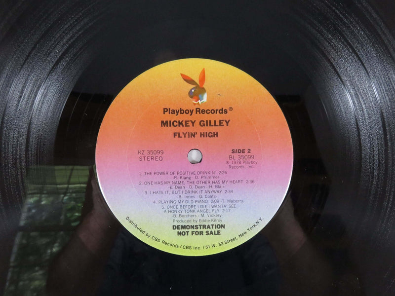 1978 Mickey Gilley Gilly's Flyin High Playboy Records DJ Promo Copy KZ 35099