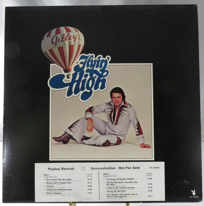 1978 Mickey Gilley Gilly's Flyin High Playboy Records DJ Promo Copy KZ 35099