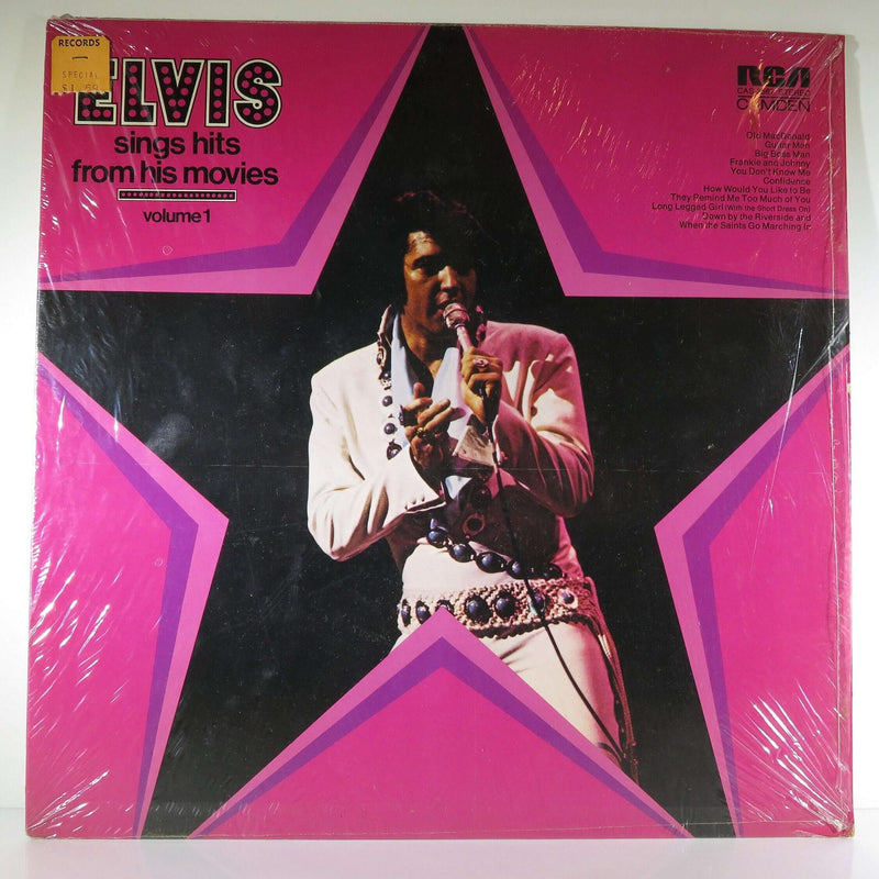 1972 Elvis Sings Hits from his Movies Vol 1 RCS Camden CAS-2567 Blues Rock