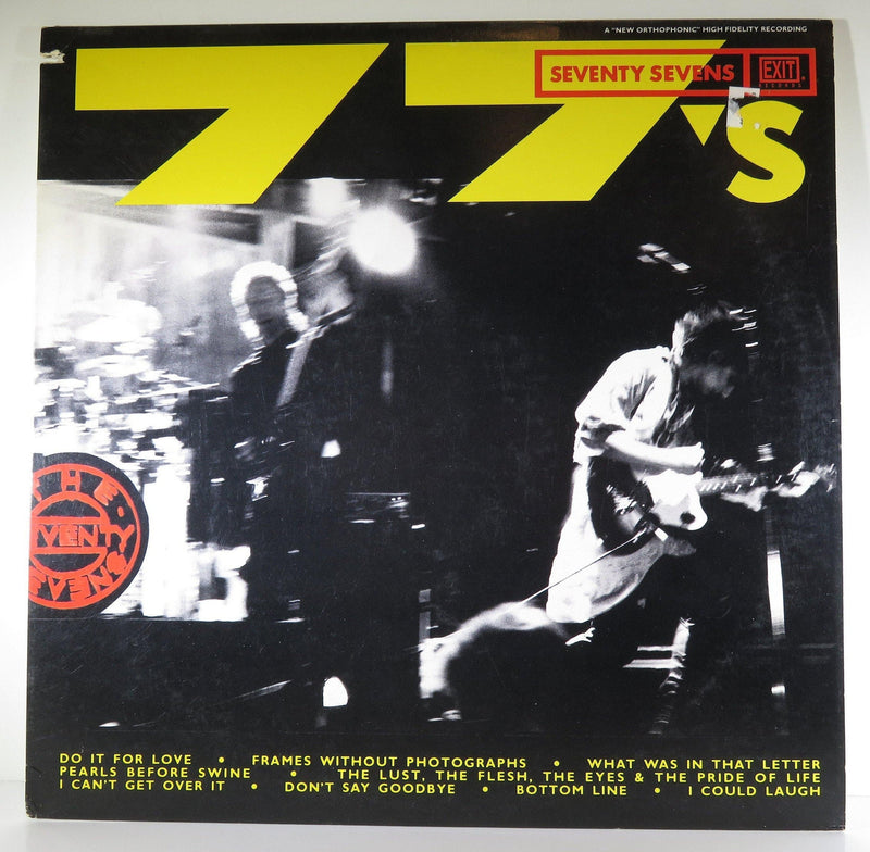Seventy Sevens 77's Island Records Promo Cover 90565-1 Alternative Rock