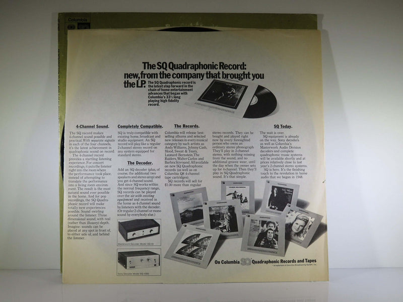 An Introduction to the World of SQ Quadraphonic Sound 1973 Columbia QX 31403 Compilation