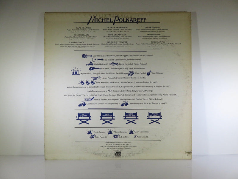 Michel Polnareff Self Titled Atlantic Recordings SD 18153 DJ Promo LP Rock/Pop