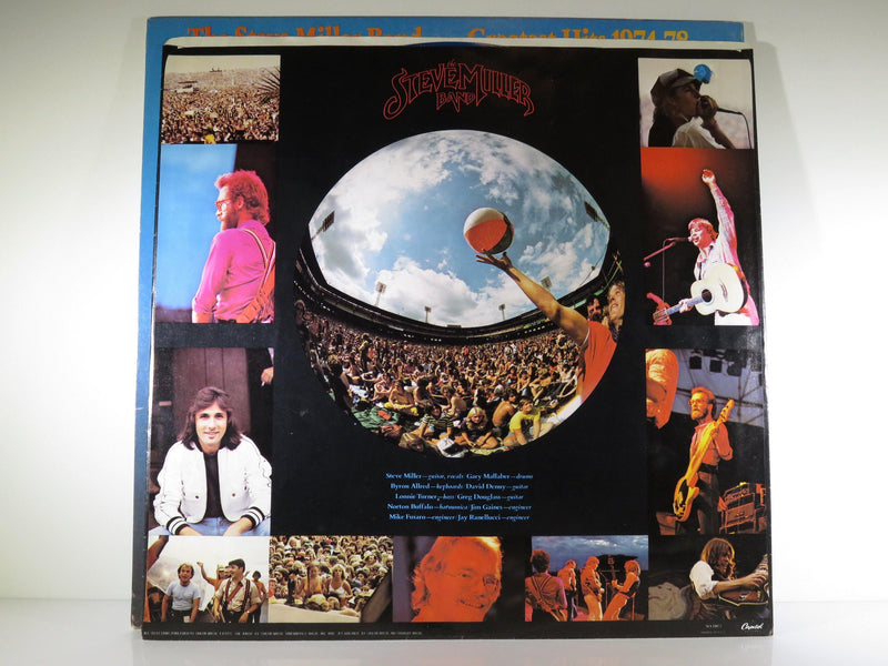 Steve Miller Band Greatest Hits 1974-78 Blue Translucent Promo Capitol SO-11872