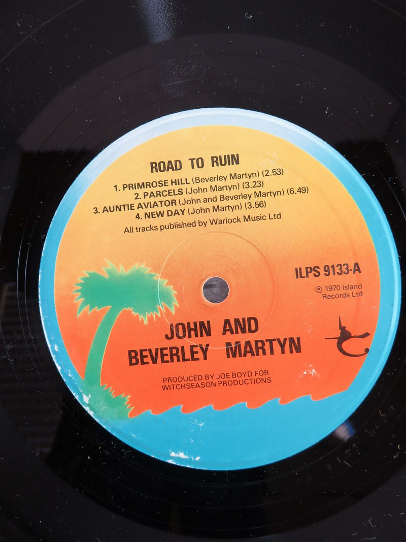 John & Beverley Martyn The Road to Ruin Island Records ILPS 9133