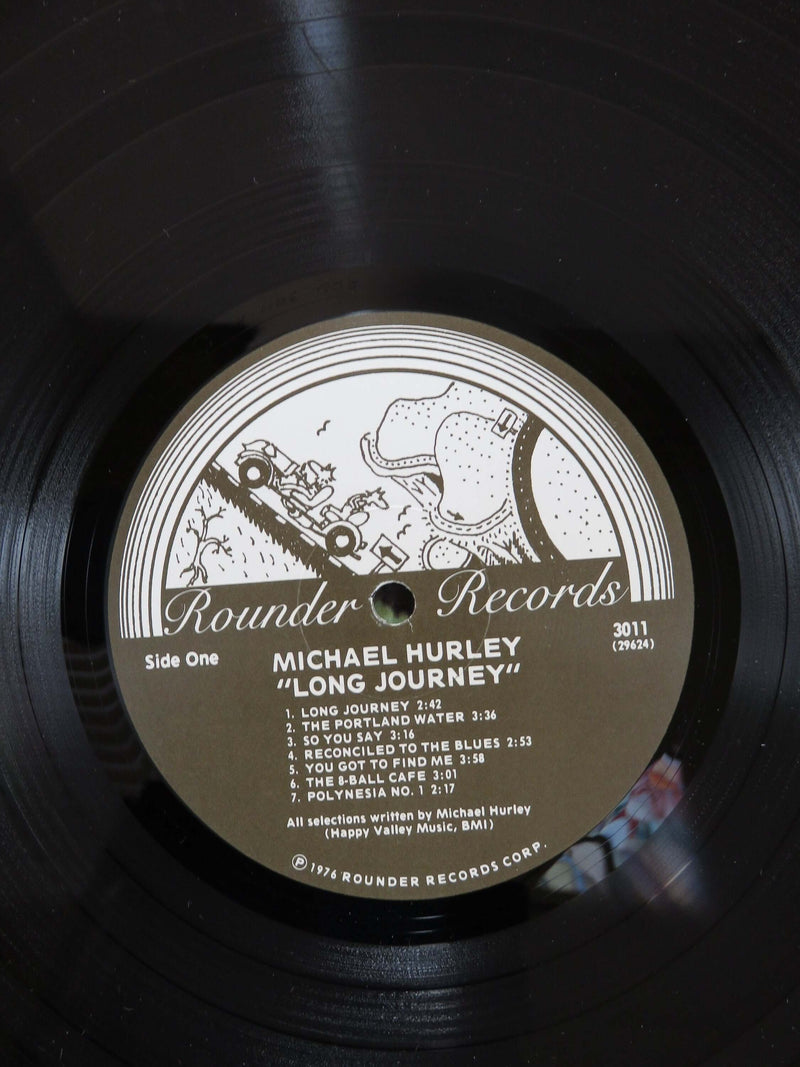 1976 Michael Hurley Long Journey Rounder Records 3011 1st Pressing