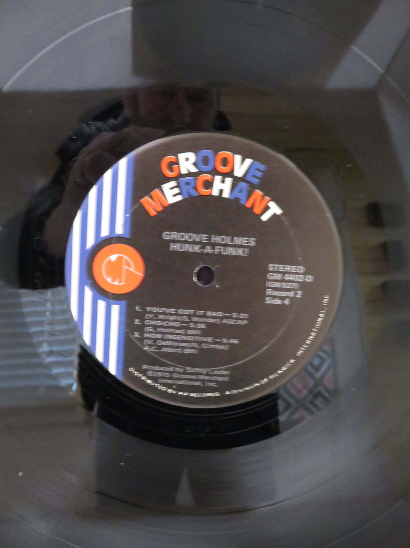 Hunk A Funk Richard "Groove" Holmes GM-4402 Double LP 1975 Groove Merchant