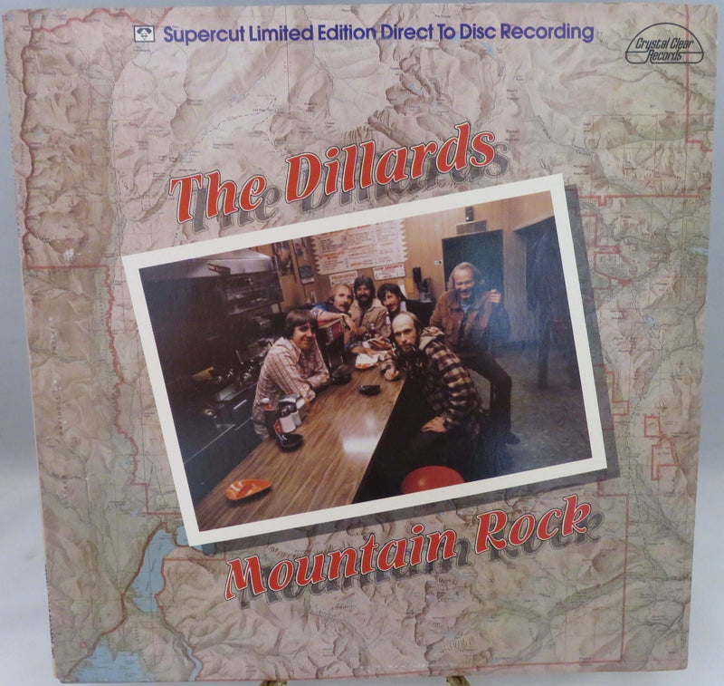 1979 The Dillards Mountain Rock Supercut LE Vinyl Crystal Clear Records CCS 5007