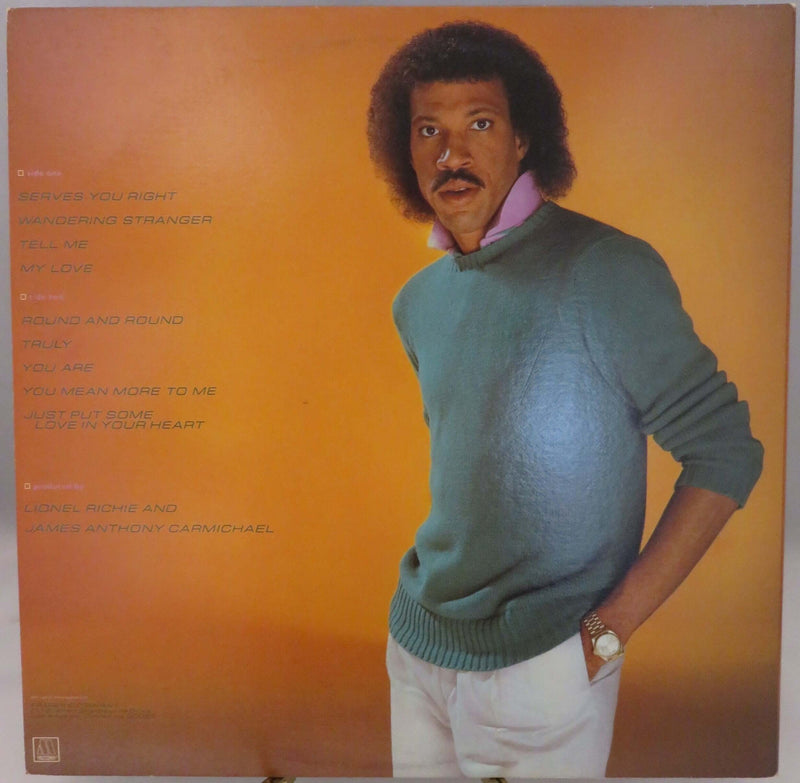 Lionel Richie Self Titled Gatefold 1982 Motown Records 6007ML