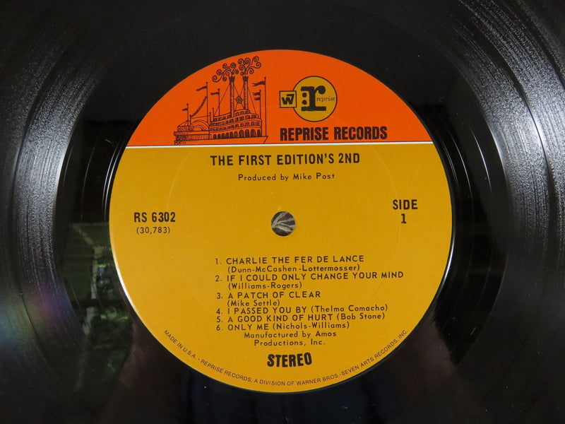 The First Edition's 2nd LP Reprise Records RS 6302 1968 Terre Haute Pressing