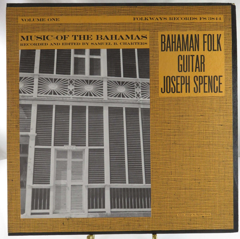 1965 Joseph Spence Bahaman Folk Guitar Music of the Bahamas Vol 1 Folkway FS 3844