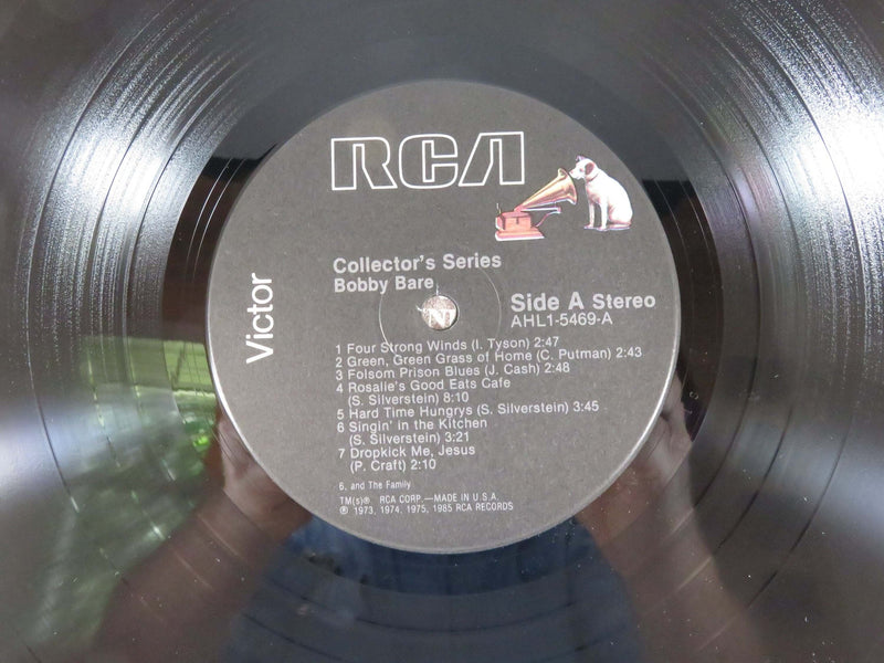 1985 Bobby Bare RCA Collectors Series AHL1-5469 Vinyl LP Classic Music
