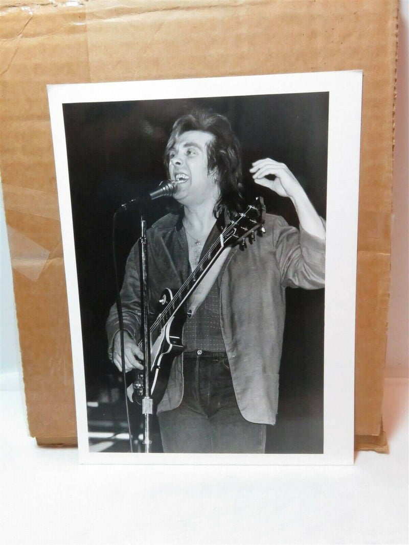 June 25 1985 Dr Hook Farewell Tour Dennis Locorriere on Stage Rare Photo