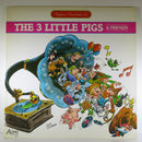The 3 Little Pigs & Friends Aim Records S517 Children Story Time Record product image for Just Stuff I Sell, clear front view, neutral background, original listing photo, optimized descriptive alt text, centered composition