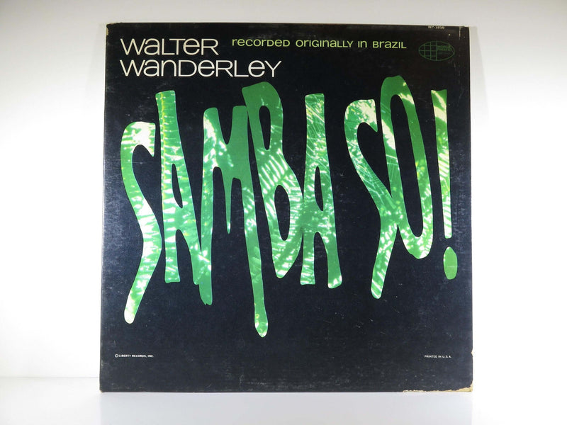 1967 Walter Wanderley Samba So! World Pacific WP-1856 Jazz/Latin Mono Version