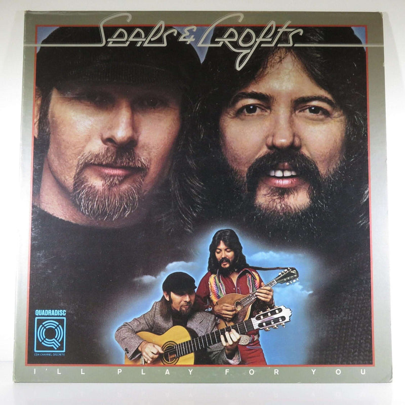 I'll Play For You Seals & Crofts 1975 BS4 2848 Warner Brothers Quadradisc Album