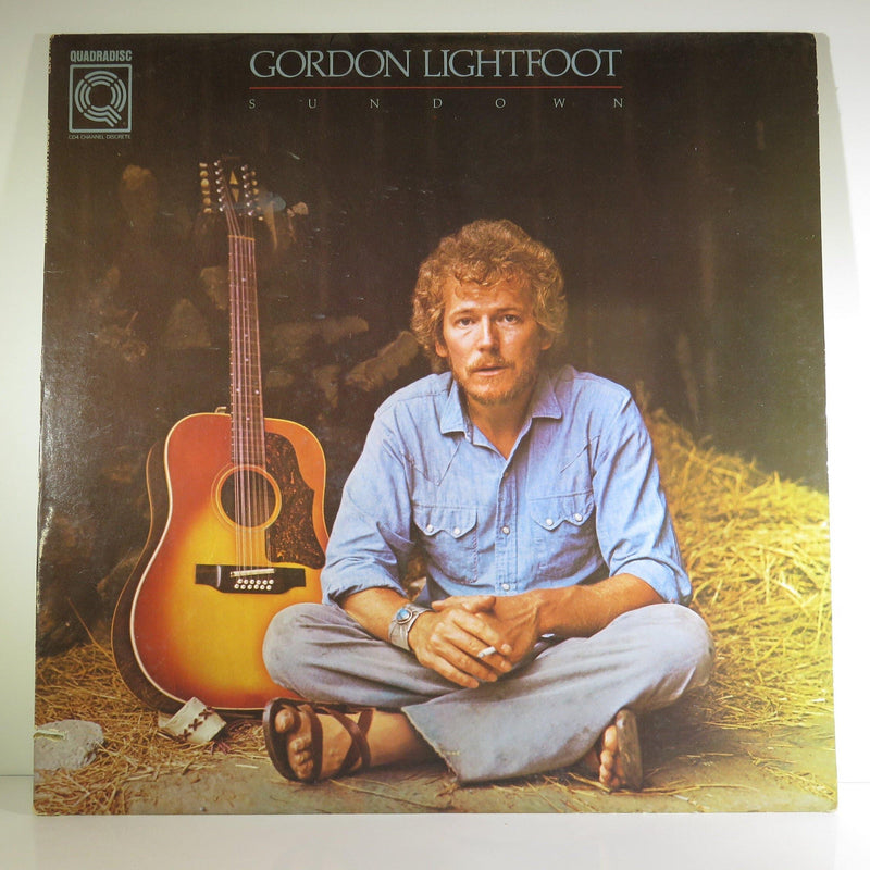Sundown Gordon Lightfoot Quadra Disc Folk Rock Reprise Records MS4-2177